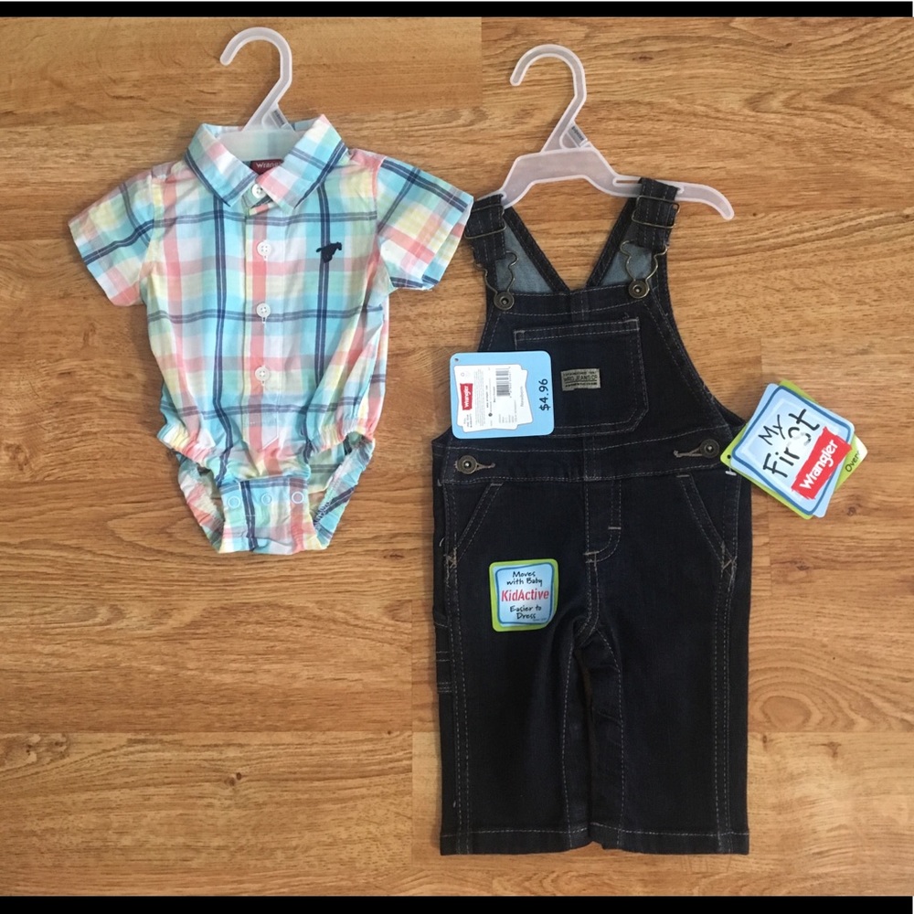 Newborn Boy Wranglers Outfit Bundle